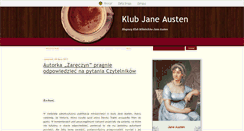 Desktop Screenshot of janeausten.blox.pl