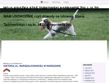 Tablet Screenshot of mojaksiazkastastarkowskizylnaprawdeijatowamudowodnie.blox.pl