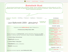 Tablet Screenshot of bialostockibiust.blox.pl