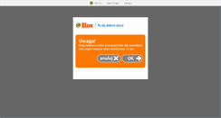 Desktop Screenshot of mojesmutki.blox.pl