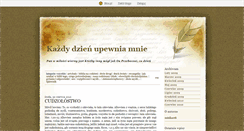 Desktop Screenshot of kazdydzien.blox.pl