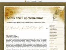 Tablet Screenshot of kazdydzien.blox.pl