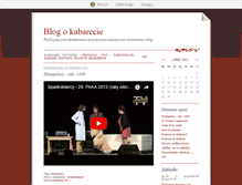 Tablet Screenshot of kabaret.blox.pl