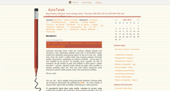 Desktop Screenshot of kotototek.blox.pl
