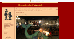 Desktop Screenshot of elcastellano.blox.pl