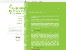 Tablet Screenshot of bibliotekabytow.blox.pl