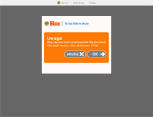 Tablet Screenshot of omena.blox.pl