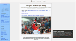 Desktop Screenshot of kowalczykjustyna.blox.pl
