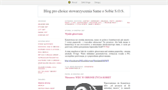 Desktop Screenshot of prochoice.blox.pl