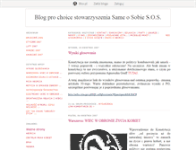 Tablet Screenshot of prochoice.blox.pl