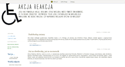 Desktop Screenshot of akcjareakcja.blox.pl