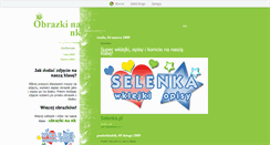Desktop Screenshot of nkobrazki.blox.pl