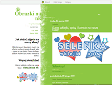 Tablet Screenshot of nkobrazki.blox.pl