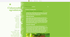Desktop Screenshot of ogrodnik.blox.pl