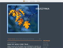 Tablet Screenshot of mojeoczysalaciate.blox.pl