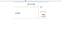 Desktop Screenshot of getmoney.blox.pl