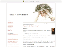 Tablet Screenshot of hairlab.blox.pl