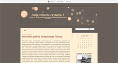 Desktop Screenshot of mojahistoriaczytania.blox.pl