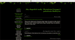 Desktop Screenshot of hermionagrangerxpokoleniamalfoyow.blox.pl
