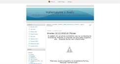 Desktop Screenshot of matematykanety.blox.pl
