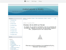 Tablet Screenshot of matematykanety.blox.pl