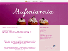 Tablet Screenshot of muffiniarnia.blox.pl