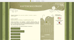 Desktop Screenshot of haftemmalowane.blox.pl