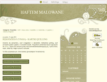 Tablet Screenshot of haftemmalowane.blox.pl