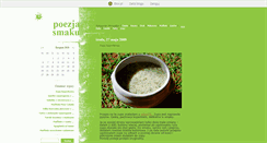 Desktop Screenshot of poezjasmaku.blox.pl