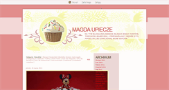 Desktop Screenshot of magdaupiecze.blox.pl