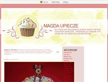 Tablet Screenshot of magdaupiecze.blox.pl