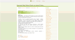 Desktop Screenshot of nadziejawb.blox.pl