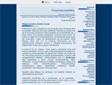 Tablet Screenshot of mojafinlandia.blox.pl