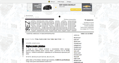 Desktop Screenshot of bezsensacje.blox.pl