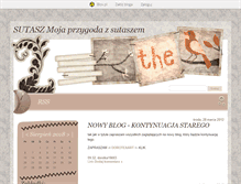 Tablet Screenshot of mojesutasze.blox.pl
