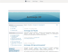 Tablet Screenshot of animacje3d.blox.pl