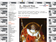 Tablet Screenshot of nagaprawda.blox.pl