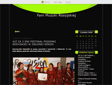 Tablet Screenshot of fanimuzykirosyjskiej.blox.pl