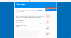 Desktop Screenshot of partnerstwo.blox.pl
