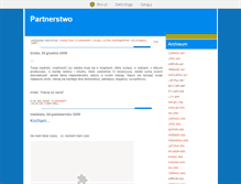 Tablet Screenshot of partnerstwo.blox.pl