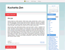 Tablet Screenshot of kucharkazen.blox.pl