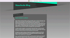 Desktop Screenshot of maachoda.blox.pl
