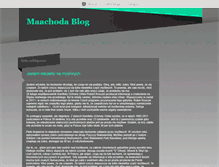 Tablet Screenshot of maachoda.blox.pl