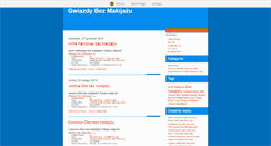Desktop Screenshot of gwiazdybezmakijazu.blox.pl