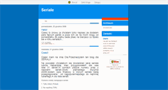 Desktop Screenshot of naszeseriale.blox.pl