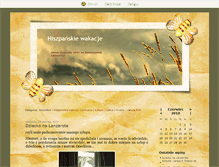 Tablet Screenshot of hiszpanskiewakacje.blox.pl