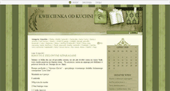 Desktop Screenshot of kwiecienkaodkuchni.blox.pl