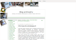 Desktop Screenshot of joannap.blox.pl