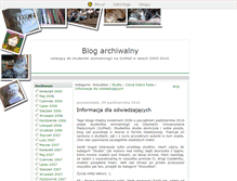 Tablet Screenshot of joannap.blox.pl