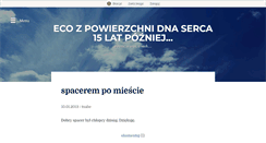 Desktop Screenshot of ecozdnaserca.blox.pl